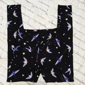 LuLaRoe OS legging - birds
